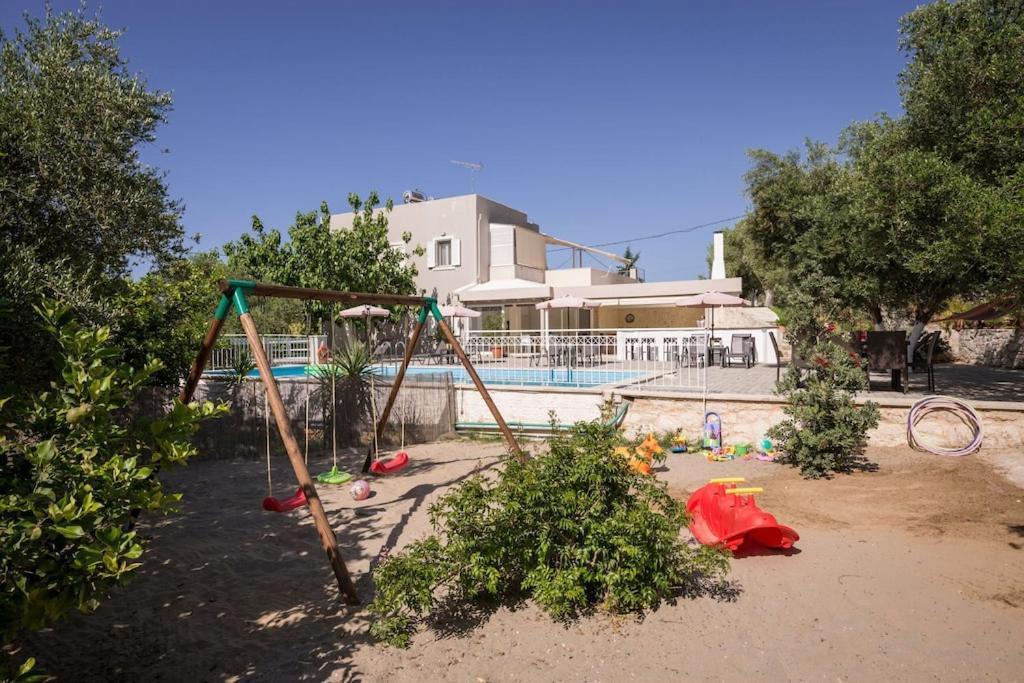 Villa Almyros 5 Bedroom Luxurious Villa Close To The Beach Georgioupoli Esterno foto