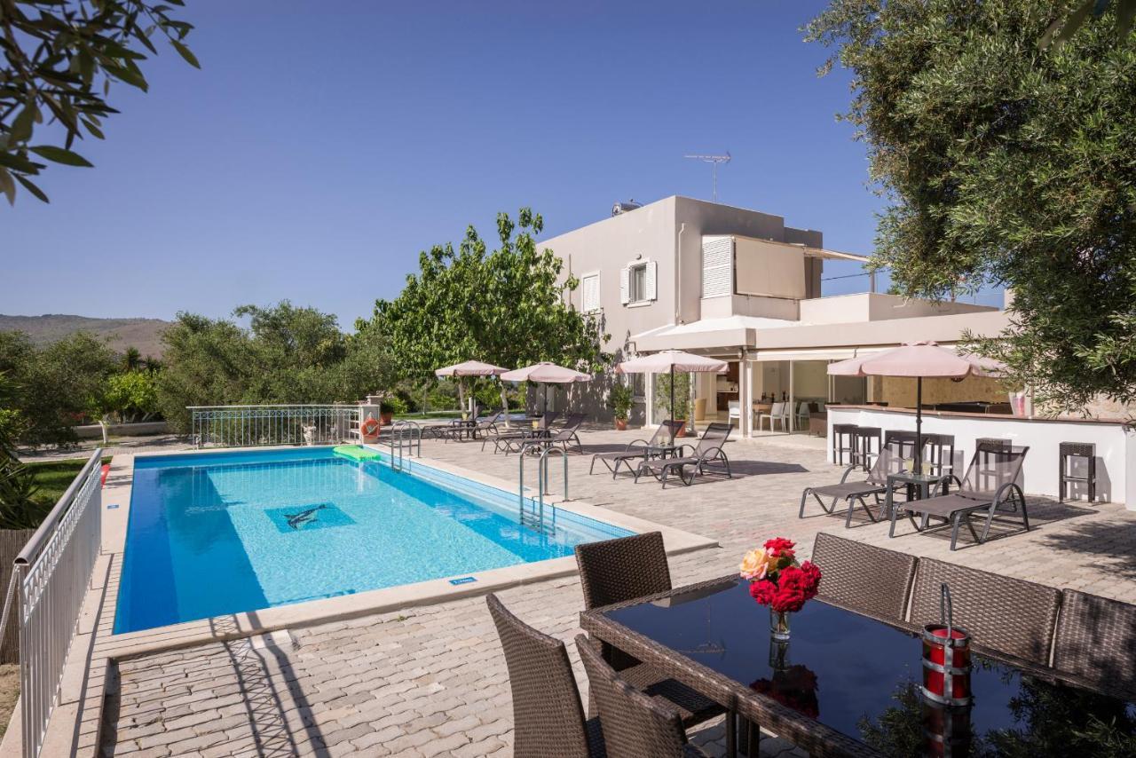 Villa Almyros 5 Bedroom Luxurious Villa Close To The Beach Georgioupoli Esterno foto